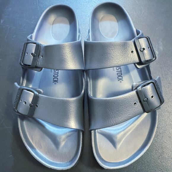 •VNDS• Birkenstock Charcoal Arizona Essentials EVA sandal, Narrow fit • EU39 - Picture 2 of 6